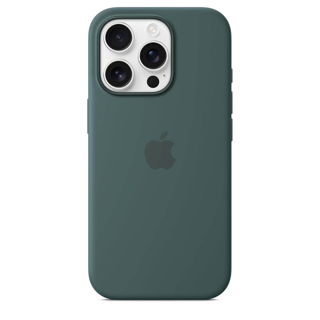 Apple iPhone 16 Pro Silicone Case with MagSafe - Lake Green - The Digital Hub