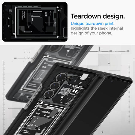 Spigen Ultra Hybrid Pro Back Cover Case Compatible with Samsung Galaxy Z Fold 6 (TPU + Poly Carbonate|Zero One),Clear - The Digital Hub