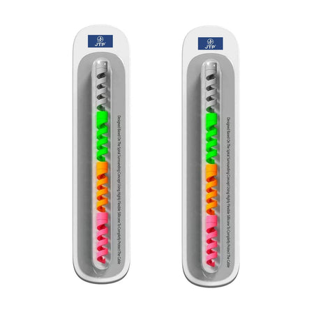 Jtp Multi-Color Spiral Cable Protector, Cable End Protection, Spring Wire For All Wired Accessories For Usb Charger, Data Cable, Headphones | Charging Cord Protective Cable Cover (Pack Of 1-4 Pcs) - The Digital Hub