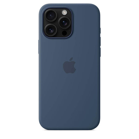 Apple iPhone 16 Pro Max Silicone Case With Magsafe - Denim - The Digital Hub