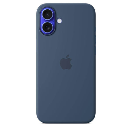 Apple iPhone 16 Plus Silicone Case With Magsafe - Denim - The Digital Hub