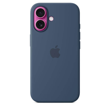 Apple iPhone 16 Silicone Case With Magsafe - Denim - The Digital Hub