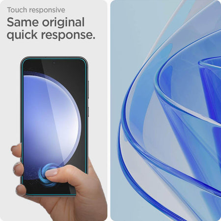 Spigen Alignmaster Tempered Glass Screen Protector Guard For Galaxy S23 Fe - 2 Pack For Smartphone - The Digital Hub