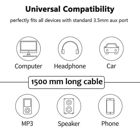 Care Case Jtp Audio Splitter 5 Ways Adaptor 3.5Mm Audio Stereo Splitter Cable 3.5Mm Male To 5 Port 3.5Mm Female For Earphone And Headset Splitter Adapter. - The Digital Hub