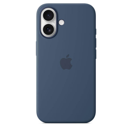 Apple iPhone 16 Silicone Case With Magsafe - Denim - The Digital Hub