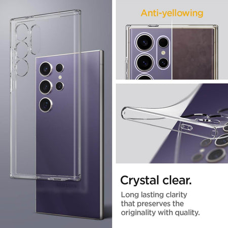 Spigen Liquid Crystal Back Cover Case Compatible With Galaxy S24 Ultra (Tpu | Crystal Clear) - The Digital Hub