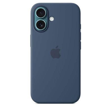 Apple iPhone 16 Silicone Case With Magsafe - Denim - The Digital Hub