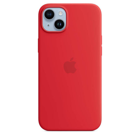 Apple iPhone 14 Plus Silicone Case With Magsafe - (Product) Red - The Digital Hub