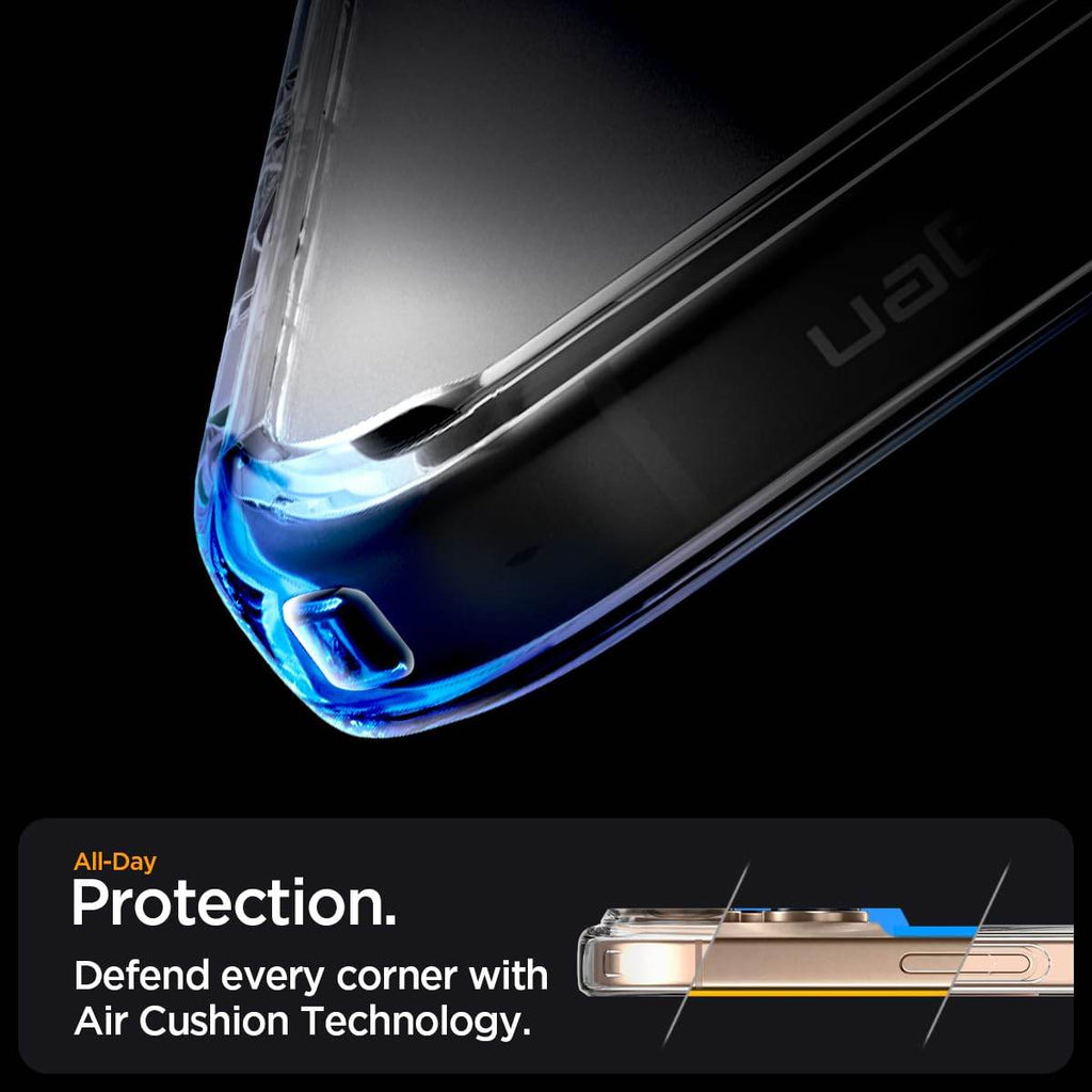 Spigen Ultra Hybrid Magfit Back Cover Case Compatible with iPhone 16 Pro Max (TPU + Poly Carbonate | Frost Clear) - The Digital Hub