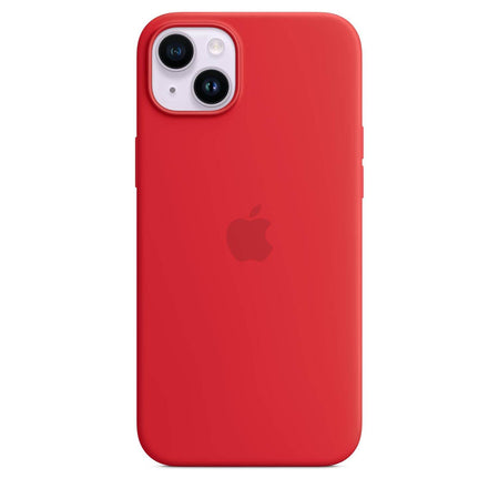 Apple iPhone 14 Plus Silicone Case With Magsafe - (Product) Red - The Digital Hub