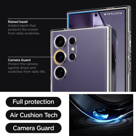 Spigen Liquid Crystal Back Cover Case Compatible With Galaxy S24 Ultra (Tpu | Crystal Clear) - The Digital Hub