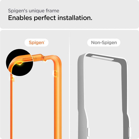 Spigen Alignmaster Full Coverage Tempered Glass Screen Protector Guard For iPhone 15 (2 Pack) For Smartphone - The Digital Hub