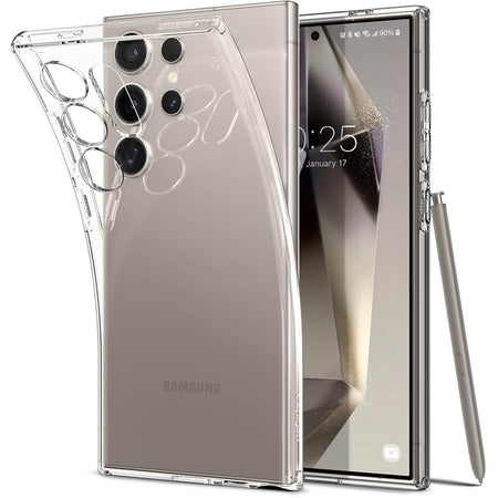 Spigen Liquid Crystal Back Cover Case Compatible With Galaxy S24 Ultra (Tpu | Crystal Clear) - The Digital Hub