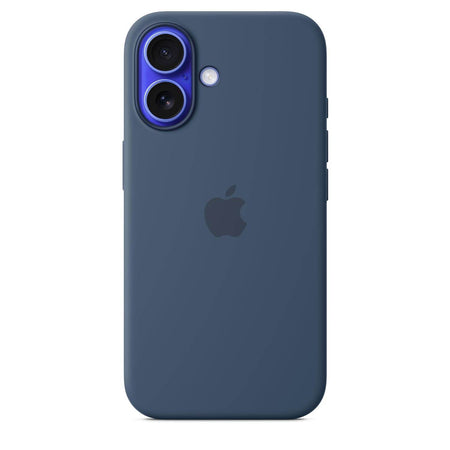 Apple iPhone 16 Silicone Case With Magsafe - Denim - The Digital Hub