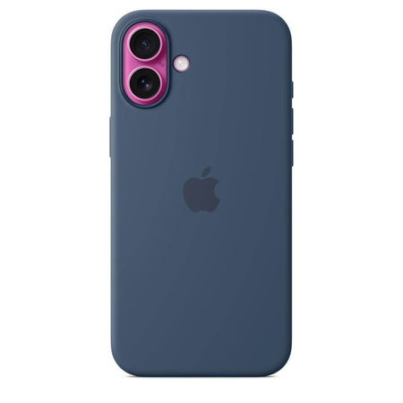 Apple iPhone 16 Plus Silicone Case With Magsafe - Denim - The Digital Hub