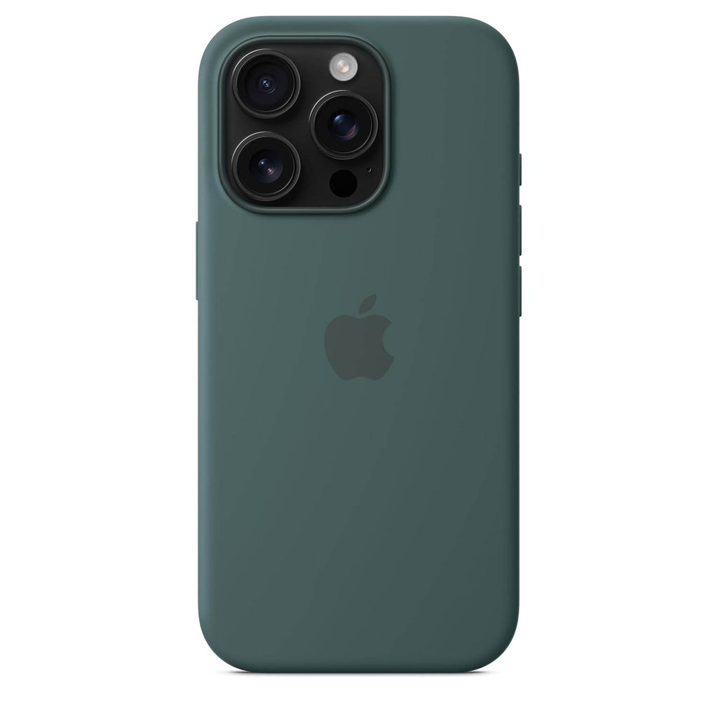 Apple iPhone 16 Pro Silicone Case with MagSafe - Lake Green - The Digital Hub