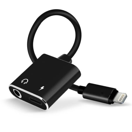 Care Case Jtp-136 iPhone Splitter Audio And Charge Adapter 2 In 1 Lightning To 3.5Mm Headphones Jack + Charger Adapter For iPhone 14/14 Pro/13/13 Pro/13 Pro Max/12/12 Mini/11/11 Pro/X/Xs/Se - The Digital Hub