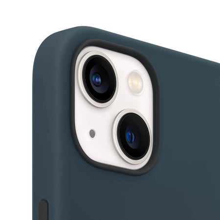 Apple Silicone Case with MagSafe (for iPhone 13) - Abyss Blue - The Digital Hub