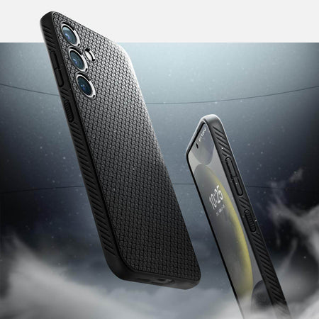 Spigen Liquid Air Back Cover Case Compatible With Galaxy S24+ (Tpu | Matte Black) - The Digital Hub
