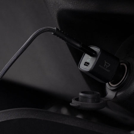Phonokart Harrier Dual 70W Pd Car Charger (Black, Usb Cable) - The Digital Hub
