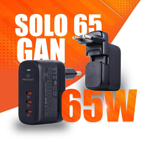 Phonokart 65W All In One Universal Global Power International Travel Adaptor 3 Type C Charging Port Europe Uk/Usa/Eu/Aus Worldwide Wall Plug Charger Converter For Laptops, Phones, Tablets & More - The Digital Hub