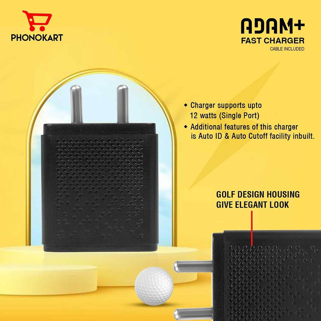 Phonokart Adam Plus Charger With Micro Cable - The Digital Hub