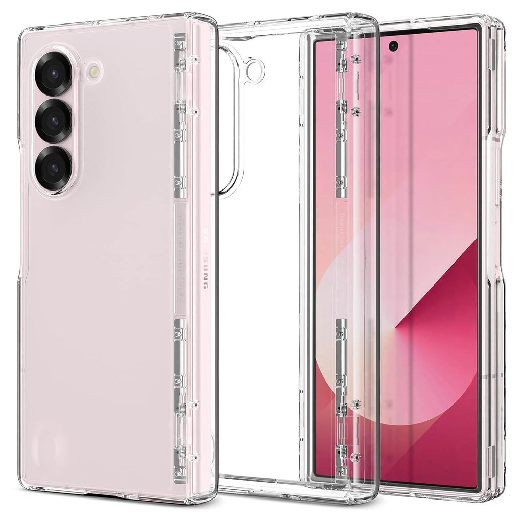 Spigen Ultra Hybrid Pro Back Cover Case Compatible with Galaxy Z Fold 6 (TPU + Poly Carbonate | Crystal Clear) - The Digital Hub