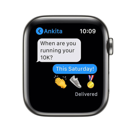 Apple Watch Series 6 44Mm Black Stainless Steel Cellular - Product Id - 78016 - Pre-Owned - The Digital Hub