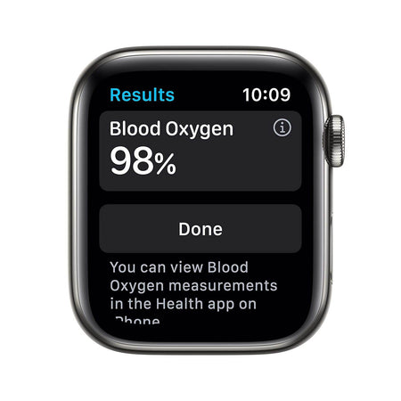 Apple Watch Series 6 44Mm Black Stainless Steel Cellular - Product Id - 78016 - Pre-Owned - The Digital Hub