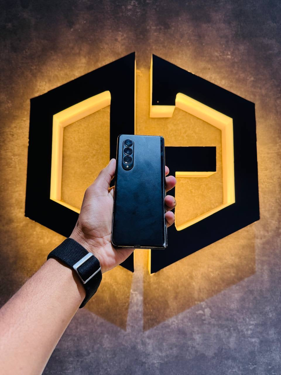 Samsung Z Fold 3 12+256GB - BLACK - Code (65691) - The Digital Hub