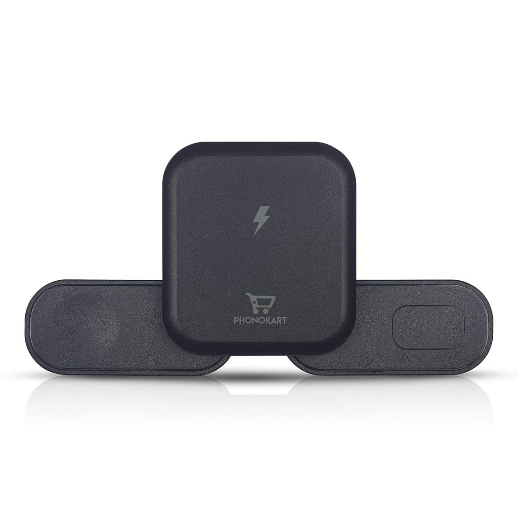 Phonokart 20W Wireless Charger pad Compatible with iPhone and Apple Watch - The Digital Hub