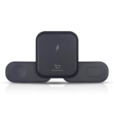 Phonokart 20W Wireless Charger pad Compatible with iPhone and Apple Watch - The Digital Hub