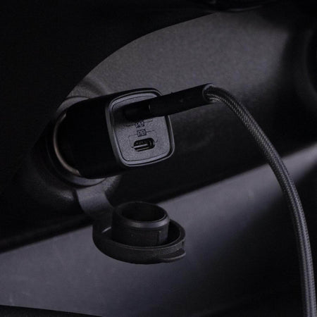 Phonokart Harrier Dual 70W Pd Car Charger (Black, Usb Cable) - The Digital Hub