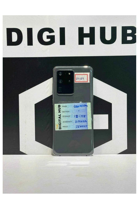 Samsung S20 Ultra 128Gb Grey - Product Id - 87169 - Pre-Owned - The Digital Hub
