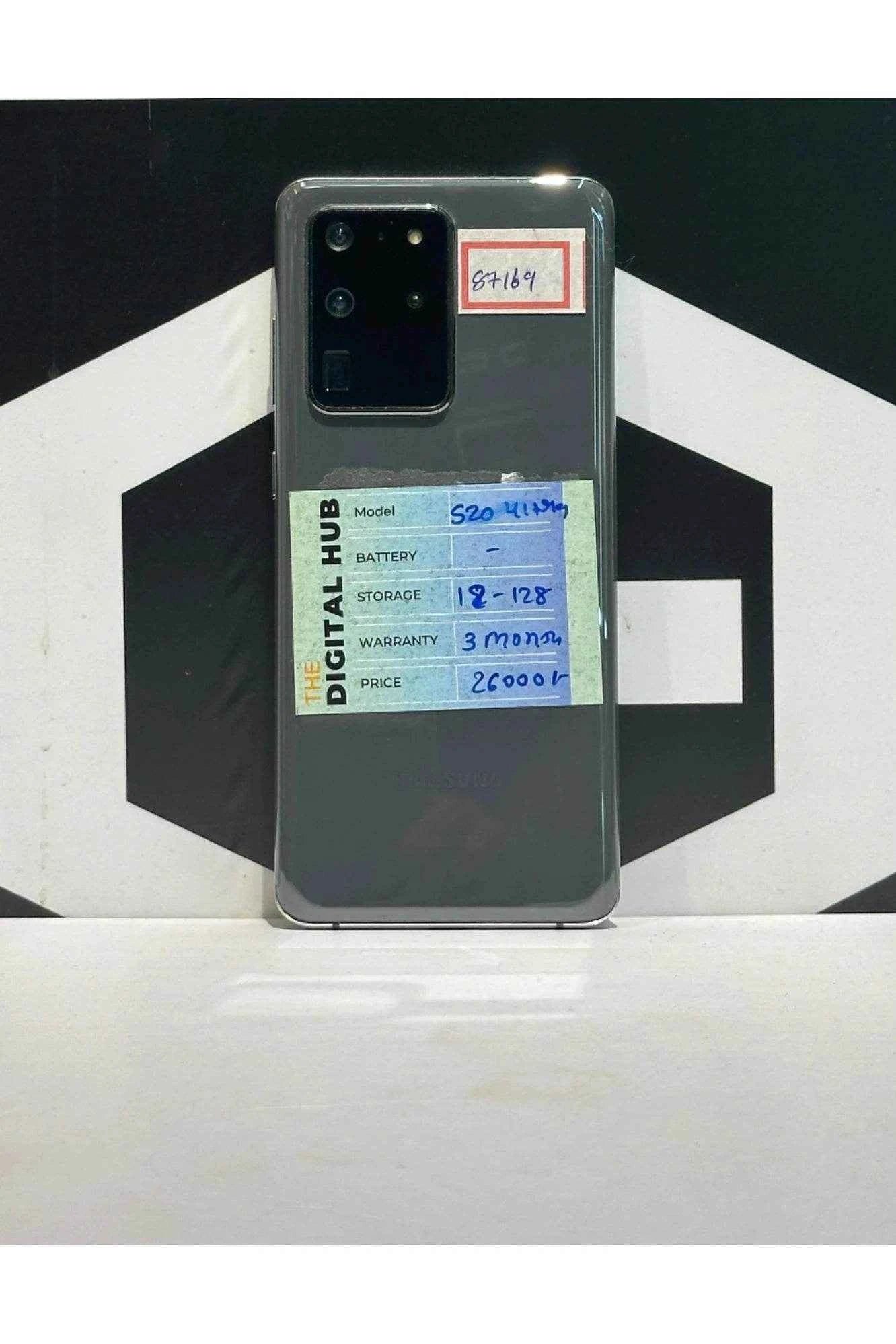 Samsung S20 Ultra 128Gb Grey - Product Id - 87169 - Pre-Owned - The Digital Hub