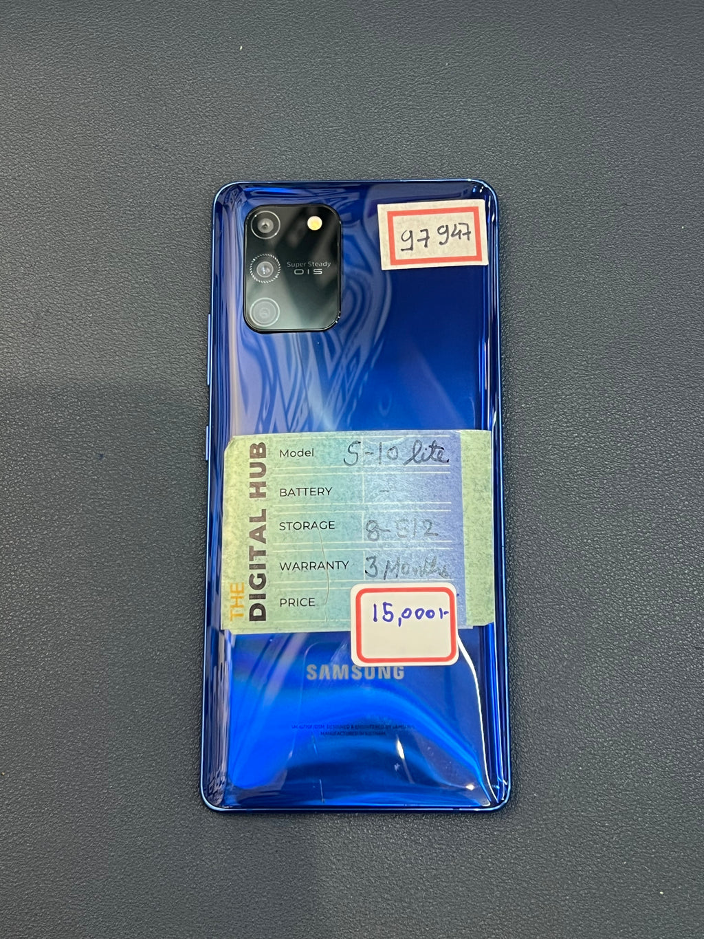 Samsung S10 Lite (8-512Gb) Blue - Product ID - 97947 - Pre-Owned