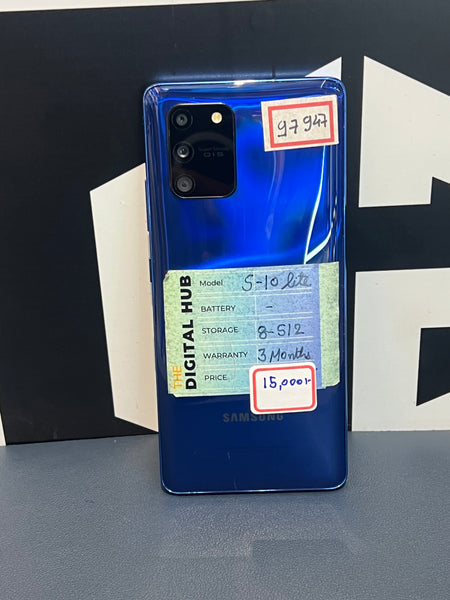 Samsung S10 Lite (8-512Gb) Blue - Product ID - 97947 - Pre-Owned