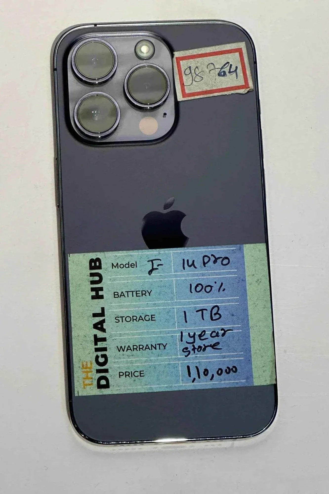 iPhone 14 Pro 1 Tb Purple - Product Id - 98764 - Pre-Owned - The Digital Hub