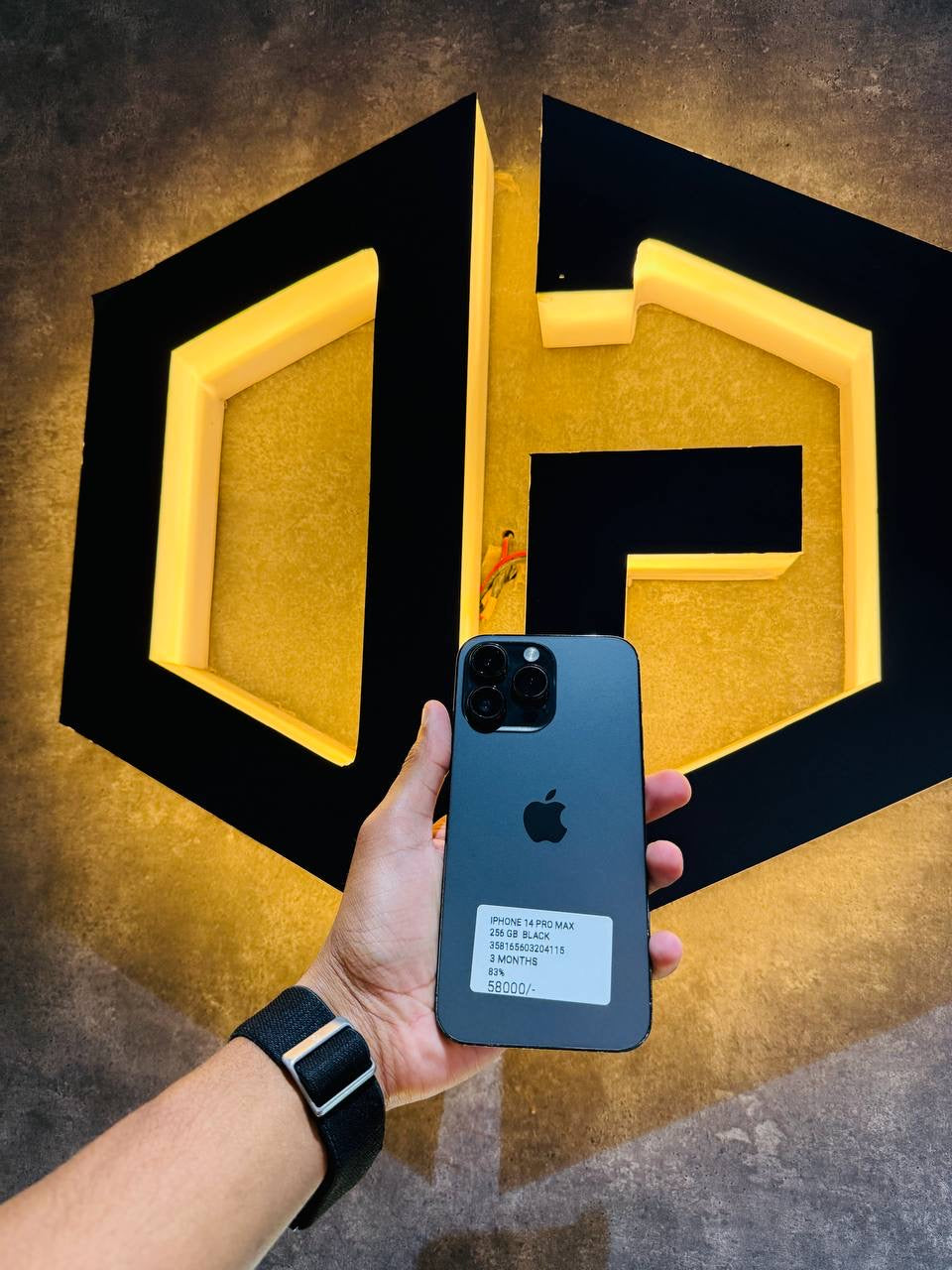 Apple iPhone 14 Pro Max 256GB - BLACK - Code (04115)