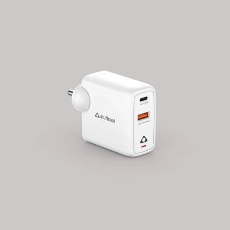 Stuffcool Neo 45 Pro Dual Port Super Fast Charging 2.0 Wall Charger - The Digital Hub