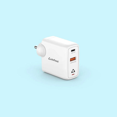 Stuffcool Neo 45 Pro Dual Port Super Fast Charging 2.0 Wall Charger - The Digital Hub