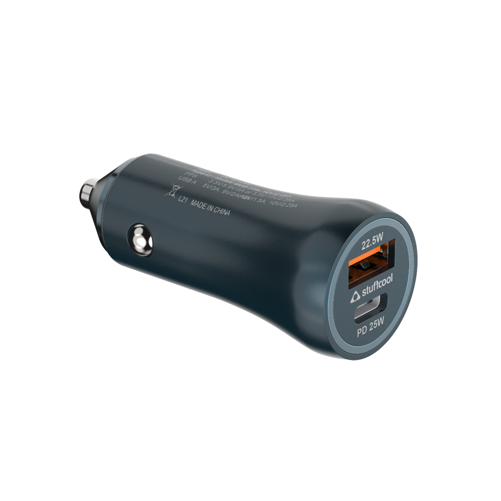 Stuffcool Ultimus 47W Dual Port Type C PD Car Charger The Digital Hub