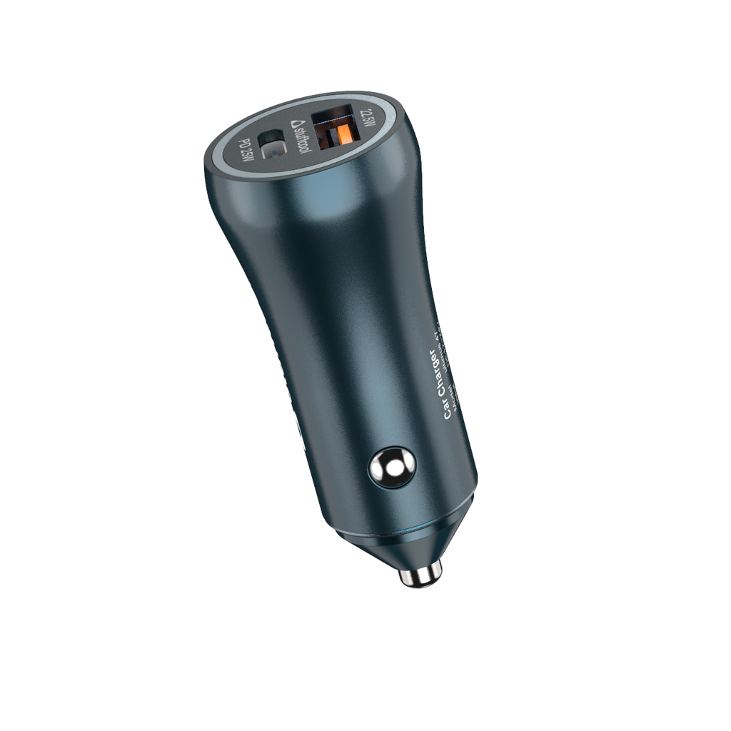 Stuffcool Ultimus 47W Dual Port Type C PD Car Charger The Digital Hub