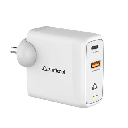 Stuffcool Neo 45 Pro Dual Port Super Fast Charging 2.0 Wall Charger - The Digital Hub