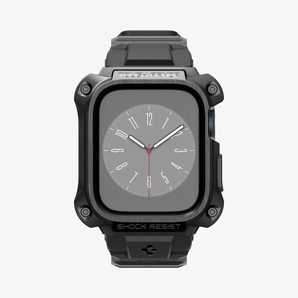 Spigen Tough Armor Pro Black Strap 44/45 MM The Digital Hub